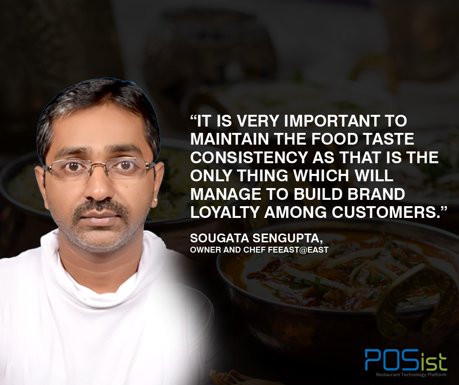 Sougata Sengupta talking about maintaining consistency in your Quick Service Restaurant.