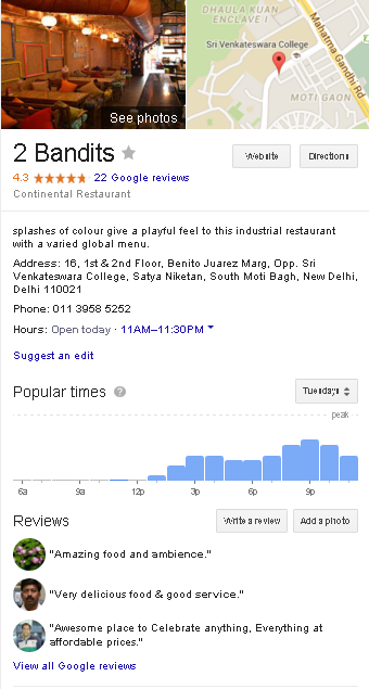 Google schema play a significant role in the SEO for restaurant's websites