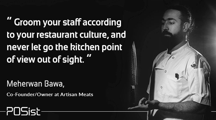 Meherwan Bawa on restaurant staff training