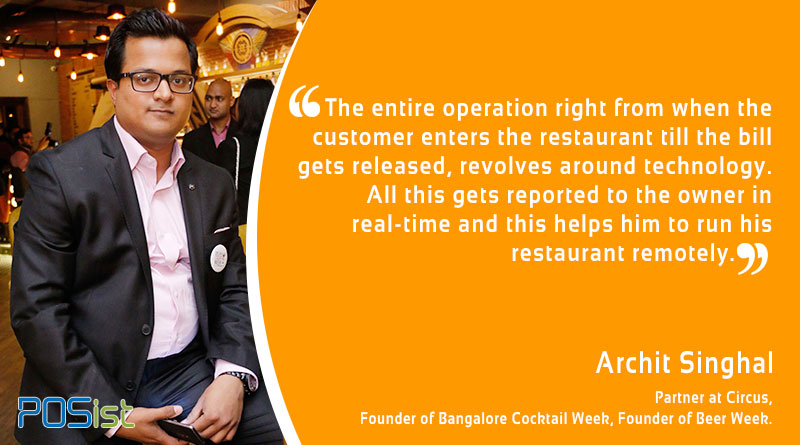 Archit Singhal talks on how a restaurant management system improves operations