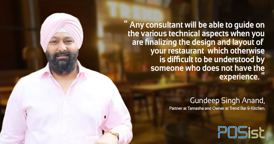 Importance of Restaurant Consulting while designing the restaurant - Gundeep Singh Anand