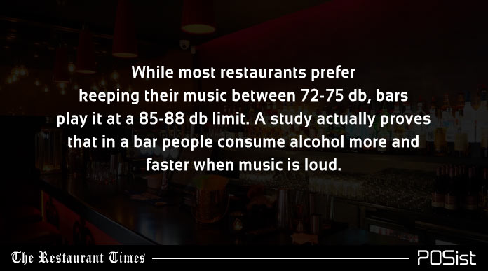 role of sound and acoustic in restaurant 