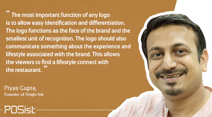 Pryas Gupta gave his insights on the importance of the restaurant logo