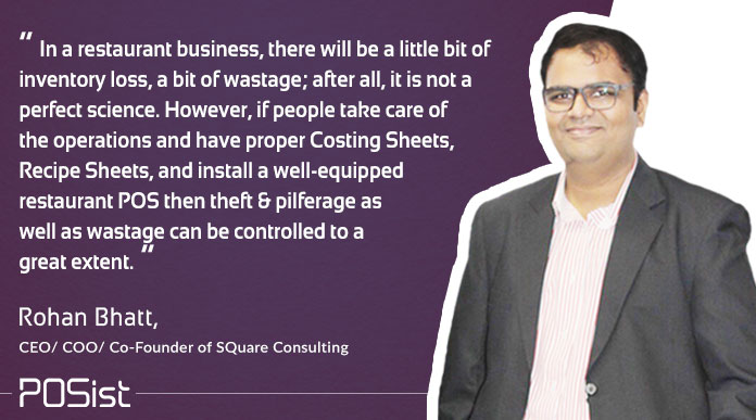 Rohan Bhatt talks about how common inventory loss are. 