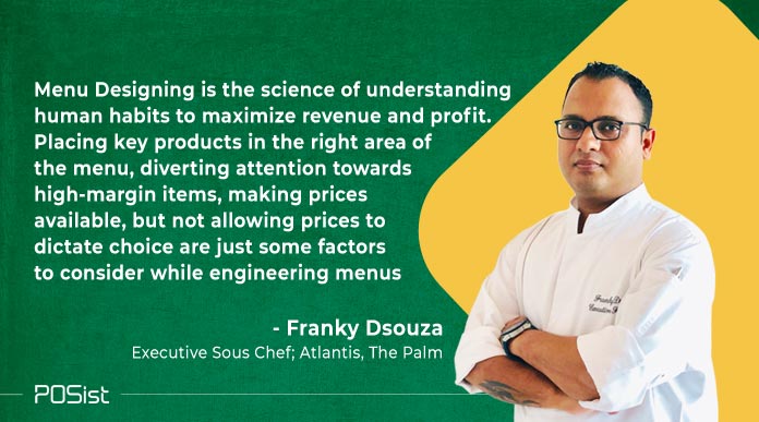 the science behind food menu engineering