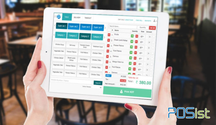 ipad restaurant pos allows customers to place orders easily