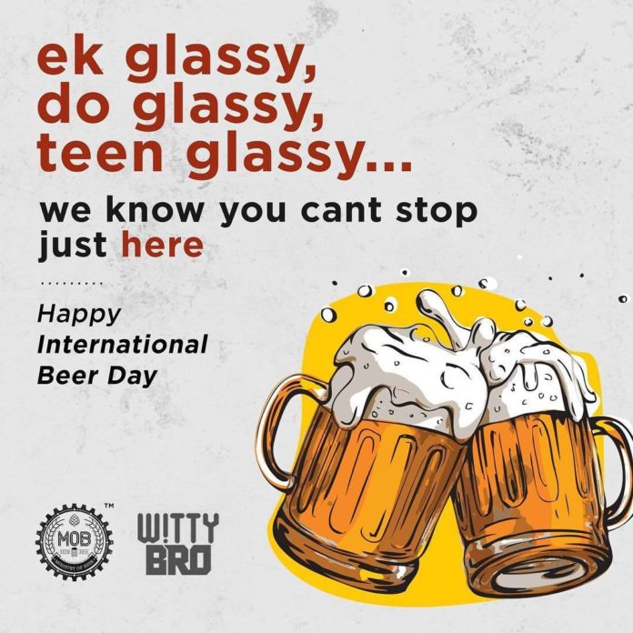 Ministry Of Beer campaign for international beer day