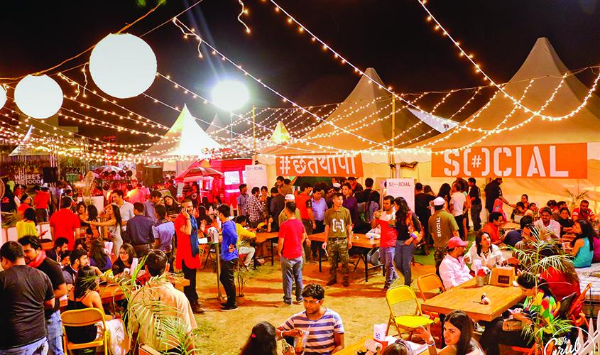 Food festival in India 