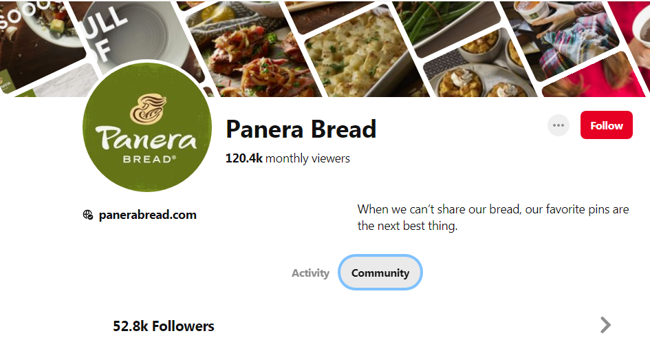Image Based Content Panera Bread