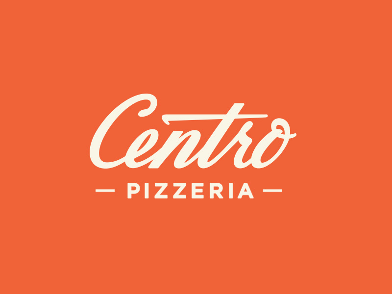 centro pizzeria restaurant logo