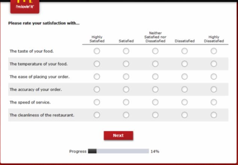 mcdonalds digital feedback form