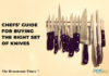 Chefs’ Secret Tricks of Buying Restaurant Kitchen Knives chef's knives