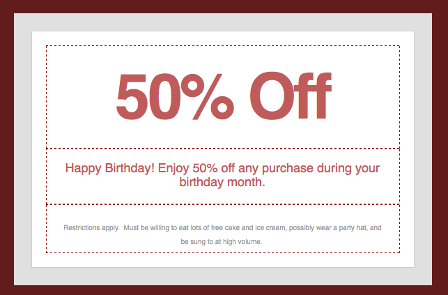 discounts and offers help in engaging customers