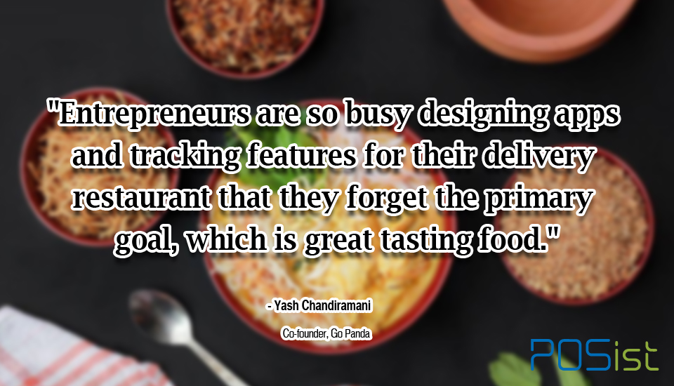 Yash Chandiramani talks about importance of food tasting 