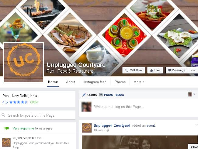 it is very important that you pick a interesting cover photo in facebook for restaurant marketing