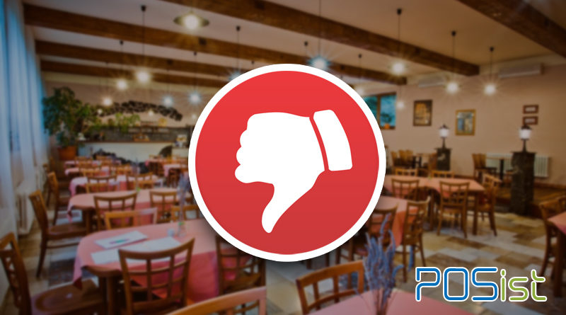 Writing a Bad Review of a Restaurant Doesn't Really Help