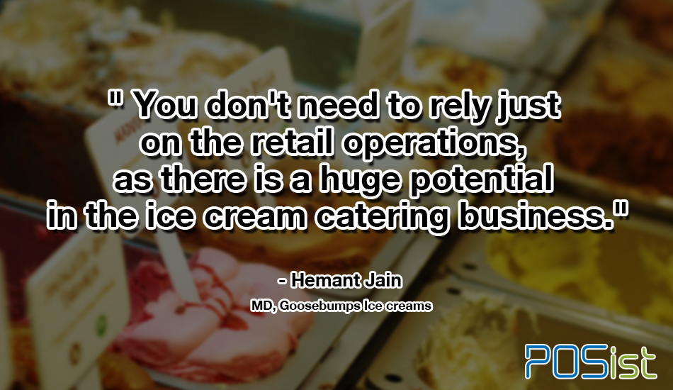 Hemant Jain speaks on how to open an ice cream parlor business in India