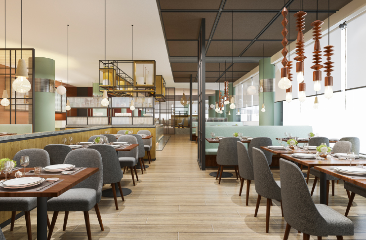 Commercial Restaurant Interior Design | Autodesk Community Gallery