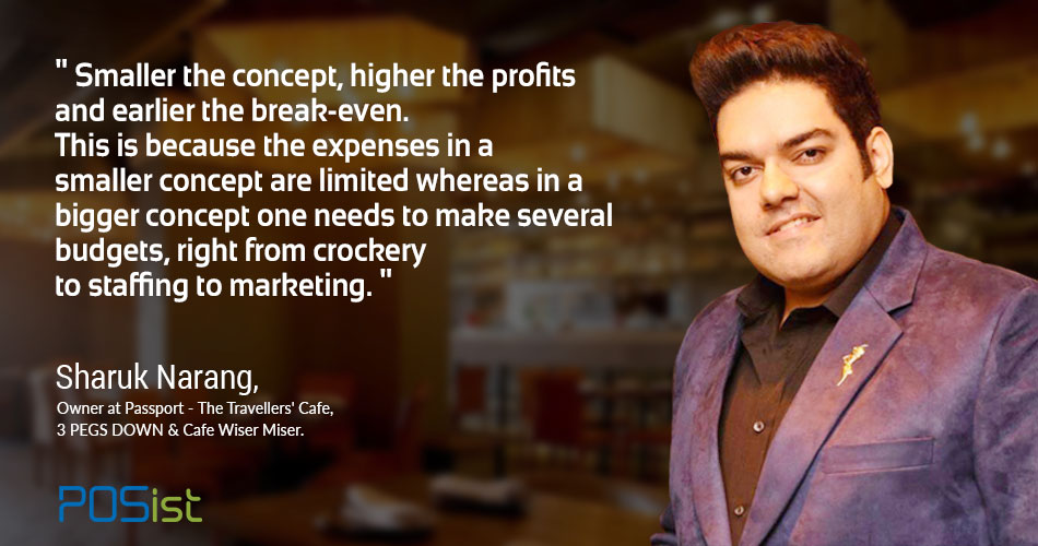 Why small restaurant formats are high profit food business ideas. 