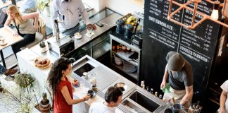 Increasing Restaurant Sales – 20 Effective Tips To Attract Customers And Boost Sales Lively restaurant scene with plenty of guests.
