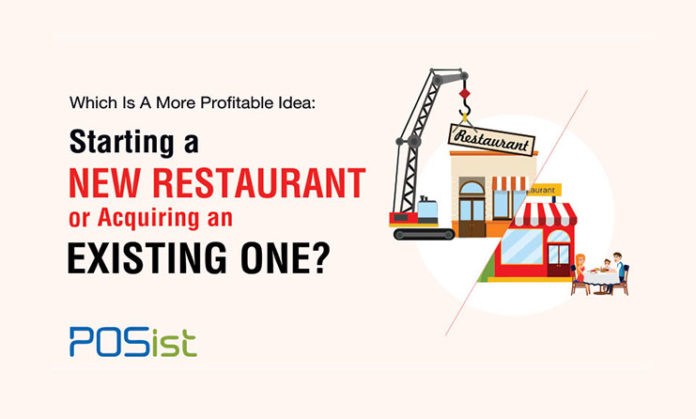 Buying an Existing Restaurant Vs Starting a New One - Here's How to Decide