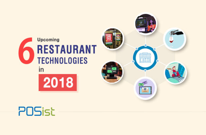 Upcoming Restaurant Technology Trends to Look Out For in 2018