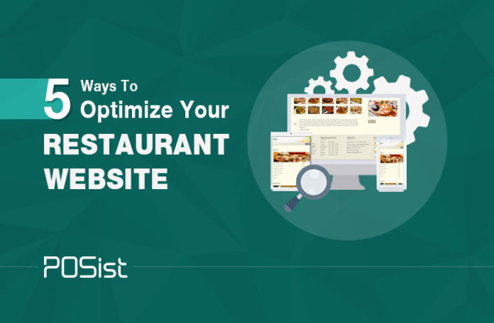 Restaurant website optimization