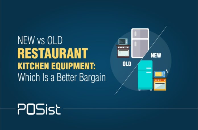New vs old restaurant equipment