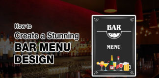 15 Bar Menu Design Tips To Create A Stellar Drink Menu 15 ActionableTips for Creating a Stunning Bar Menu Design
