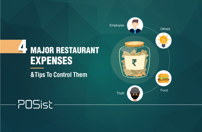 Tips to control the 4 major restaurant expenses that are bleeding the restaurants dry!