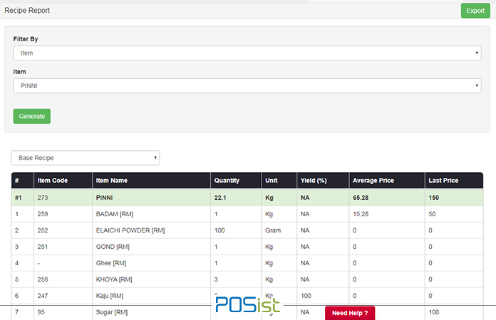 Restaurant Chart Of Accounts Template