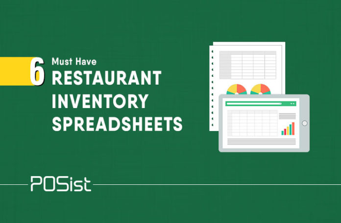 restaurant inventory spreadsheets