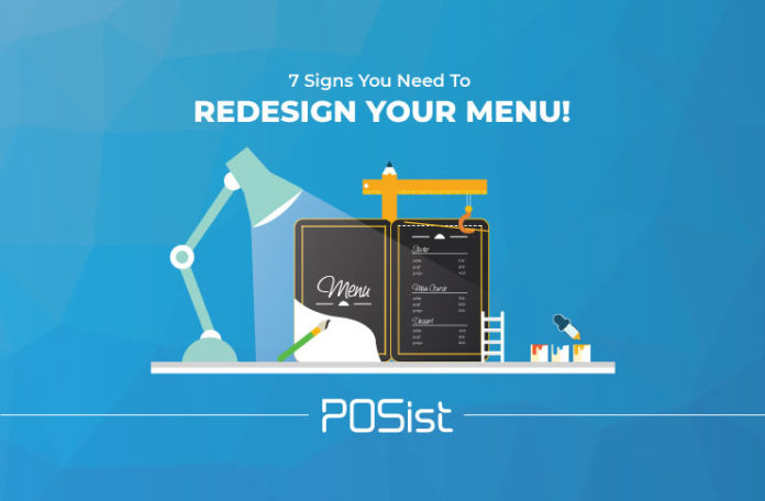 7 Signs That You Need to Redesign Your Restaurant Menu NOW!