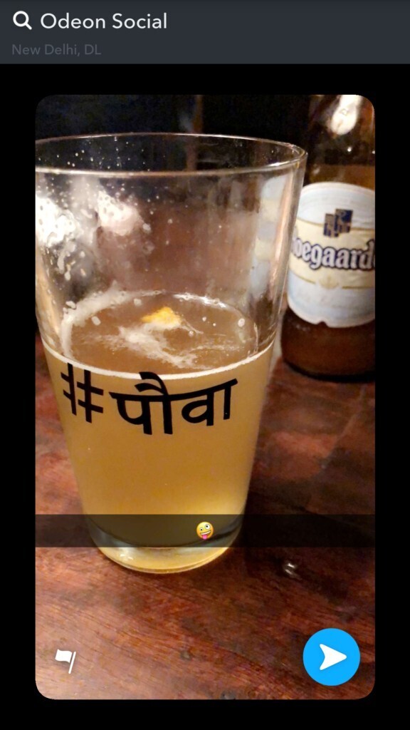 Use the Our Story feature on Snapchat for restaurant marketing