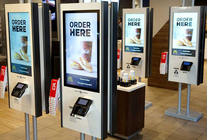 mcdonalds self ordering kiosk