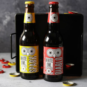 The two most loved beers Spark and Diablo of White Owl.