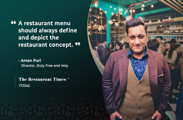 Aman Puri, The Man Behind The Innovative Imly Menu Reveals The Essentials Of Smart Menu Engineering