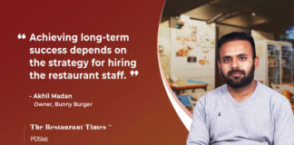Successfully engineered menus have a significant impact on sales and profitability- Akhil Madan, Bunny Burger Akhil Madan owner Bunny Burger