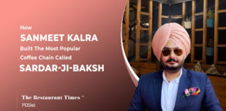 Sanmeet Kalra Of Sardar-Ji-Baksh Cafe Talks About How He Bulit The Massively Popular Cafe Chain Sanmeet Kalra of Sardar-Ji-Baksh cafe.