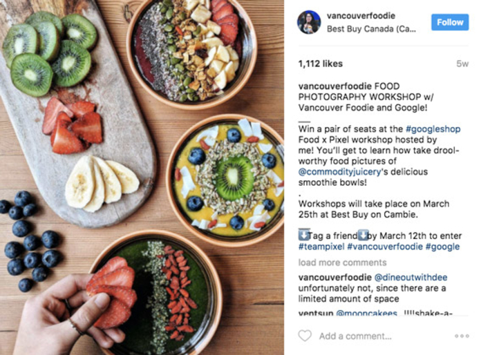 Restaurant contest ideas for insta-worthy restaurant