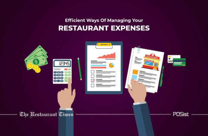 Illustration of Managing your restaurant expenses