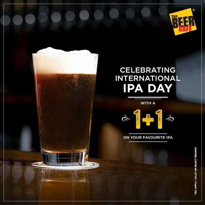 Beer cafe marketing campaign for international beer day