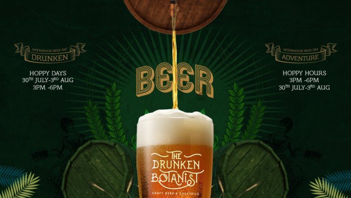 the drunken botanist campaign for international beer day