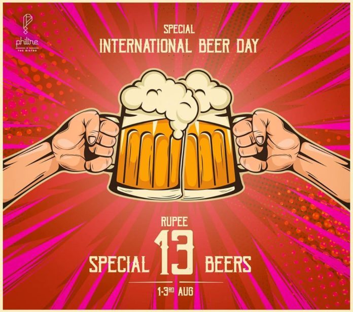 Philtre The Bistro campaign for international beer day