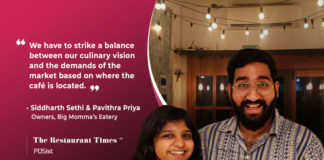 Siddharth and Pavithra’s Journey Towards Building Big Momma’s Eatery Quote by Siddharth Sethi & Pavithra Priya