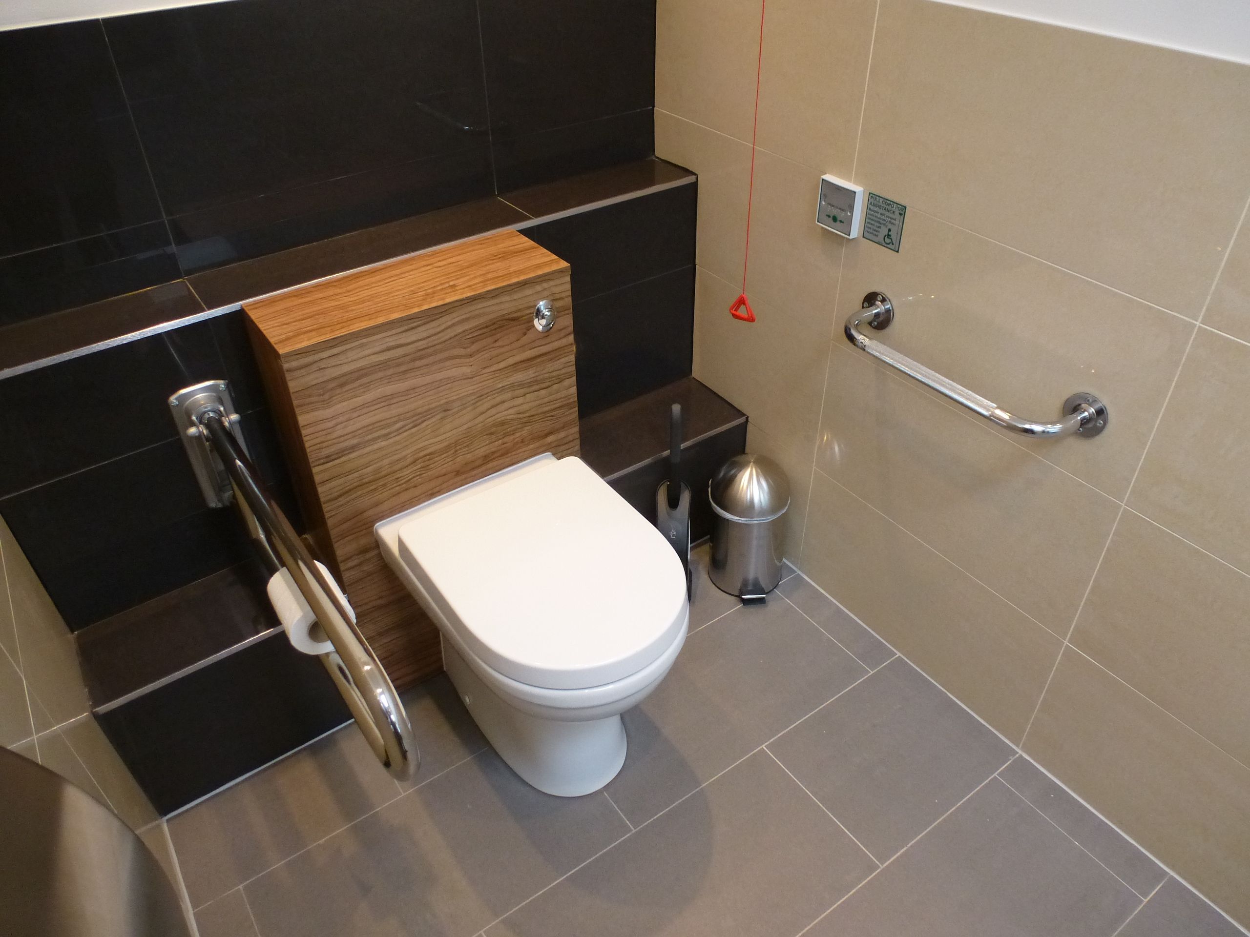 Wheelchair Enabled Restaurant Restroom