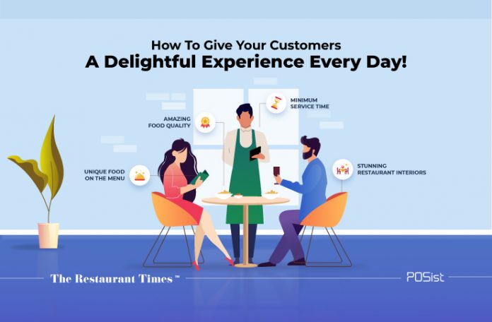 Factors affecting customer experience at a restaurant