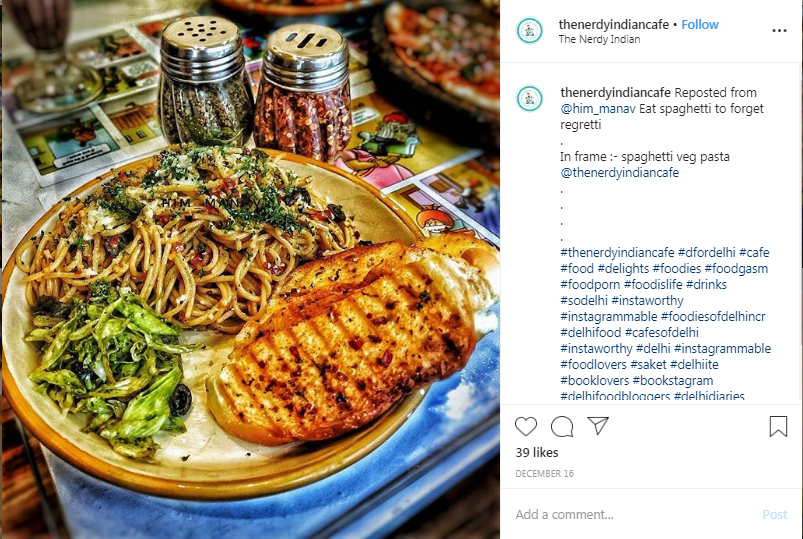 Restaurants using user generated content for marketing