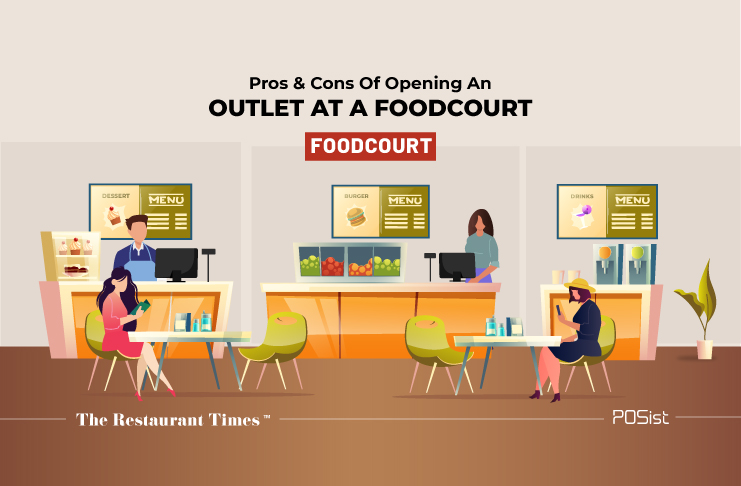 Pros and Cons of opening a restaurant in a food court