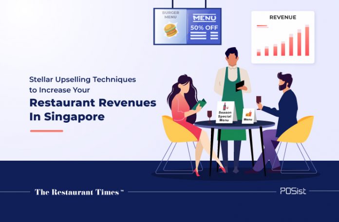 Restaurant Upselling techniques to increase revenues in Singapore